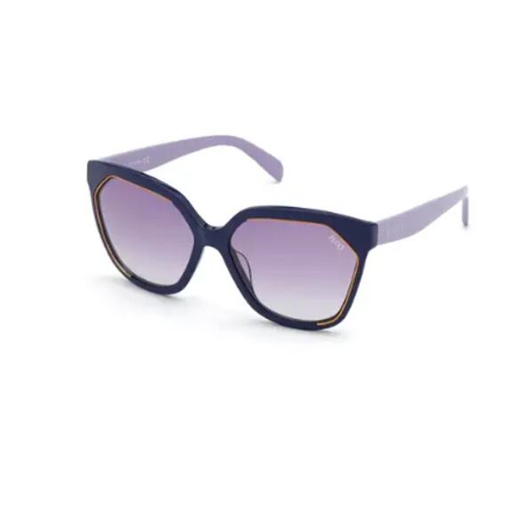 Emilio Pucci 59mm Geometric Sunglasses Purple - Picture 1 of 11